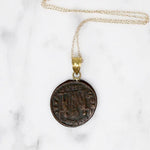 "CONSTANTINVS MAX AVG" Ancient Roman Coin Pendant