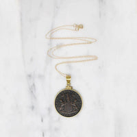 X Cash East India Co. 1808 Coin in Gold Necklace