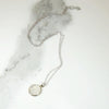 Serene Man in the Moon Moonstone Pendant