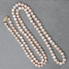 Opera Length Pink Freshwater Pearl Necklace