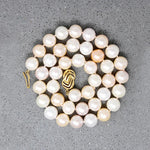 Pretty Pastel Freshwater Pearls with 18k Clasp