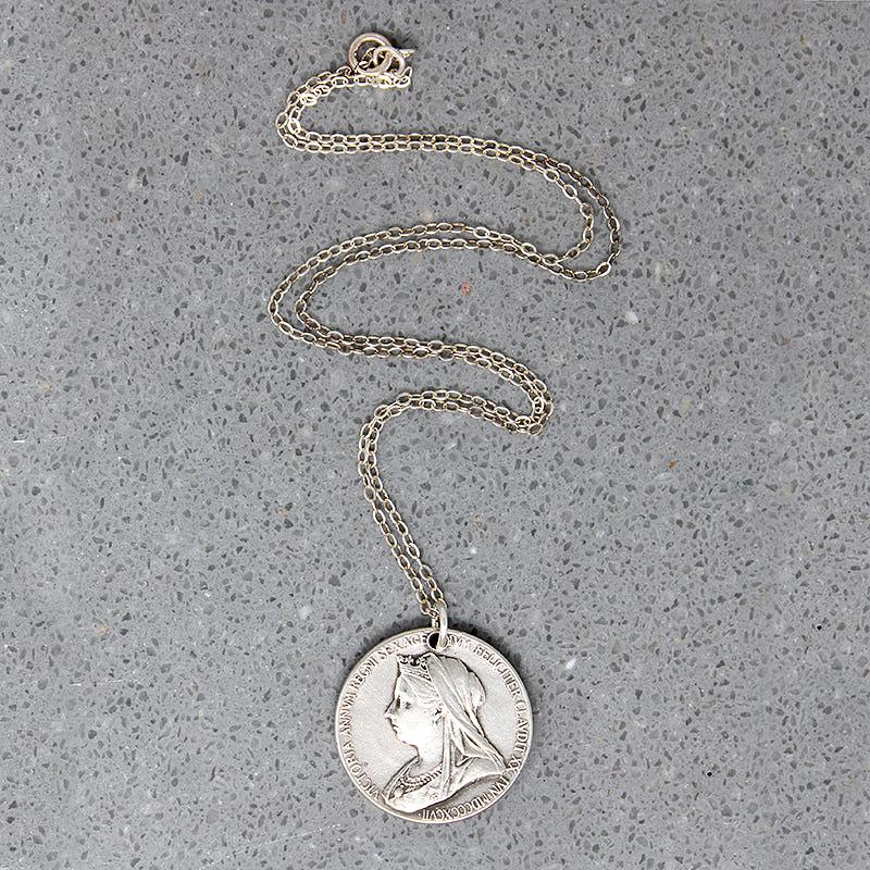 Queen Victoria Diamond Anniversary Silver Coin