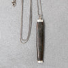 Ancient Bronze Piece Pendant with Sterling Chain