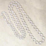 Superb Long Crystal Flapper Bead Necklace