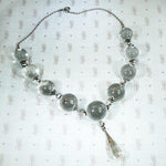 Ethereal Rock Crystal Sphere Necklace