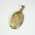 Engraved Gold Swivel Locket from UnoAErre