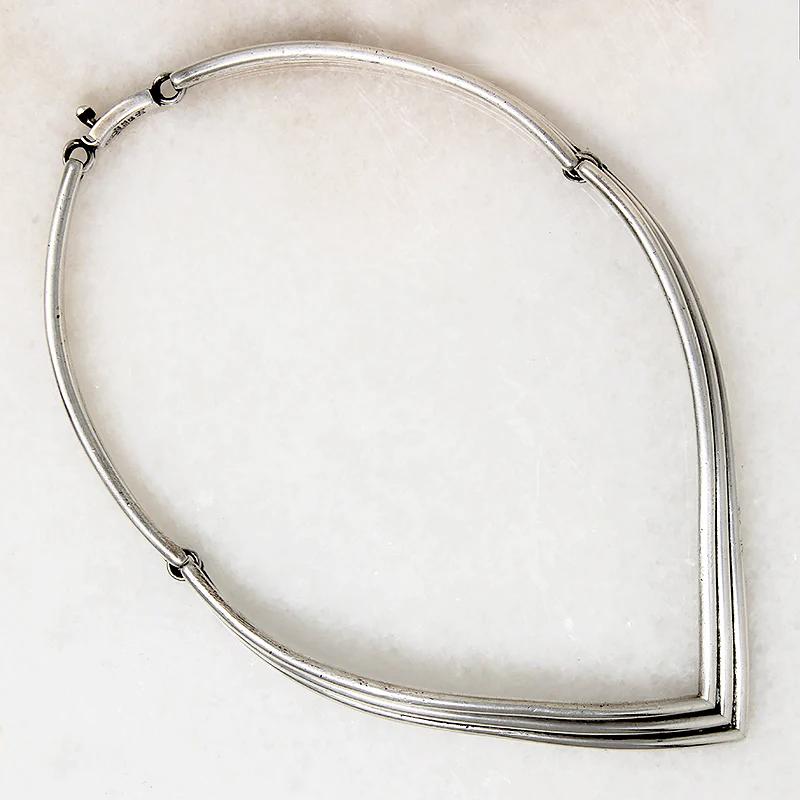 Mexican Modernist "V" Collar from Salvador Terán
