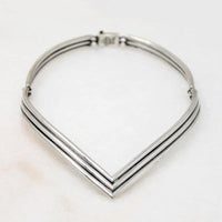 Mexican Modernist "V" Collar from Salvador Terán