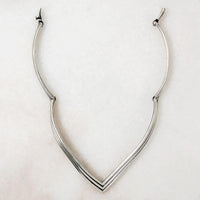 Mexican Modernist "V" Collar from Salvador Terán