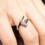 The Railroad Nail Ring by 720