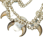 Extraordinary Navajo Bear Claw & Gem Necklace