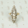 The Best Sparkling Navette Rose Cut Diamond Ring