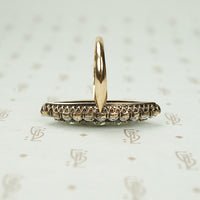 The Best Sparkling Navette Rose Cut Diamond Ring