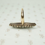 The Best Sparkling Navette Rose Cut Diamond Ring