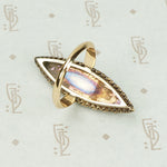 The Best Sparkling Navette Rose Cut Diamond Ring