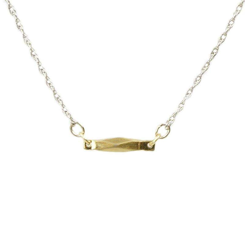 Tiny Facet Necklace by brunet