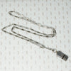 niello chain with greek key design