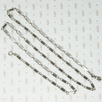 niello chain with greek key design