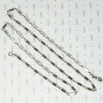 niello chain with greek key design