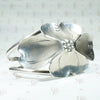 NYE Sterling Dogwood Blossom Cuff