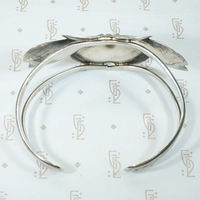 NYE Sterling Dogwood Blossom Cuff