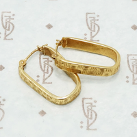 1960's gold hoops