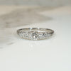 1930's Platinum OEC Diamond Ring