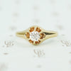 old european cut diamond ring