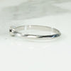 Dainty Diamond Solitaire Platinum Engagement Ring