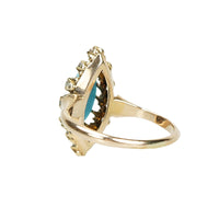 Rose Gold and Old Mine Diamond Ring - Gem Set Love