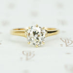 The Cupcake Diamond Solitaire c.1870