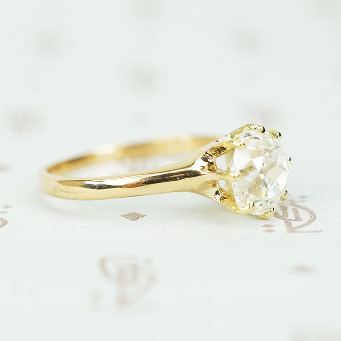 The Cupcake Diamond Solitaire c.1870