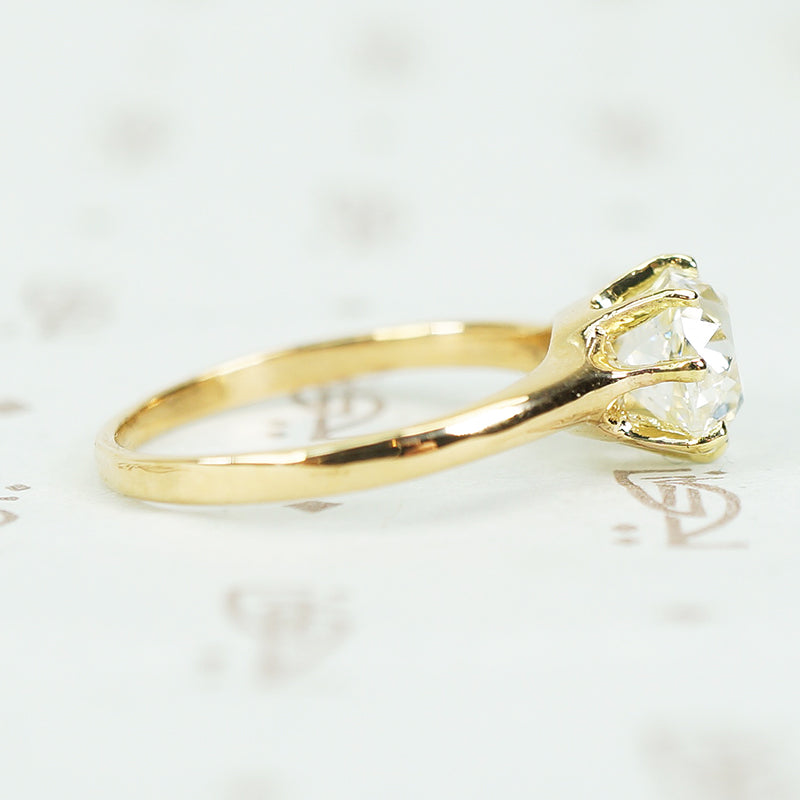 The Cupcake Diamond Solitaire c.1870