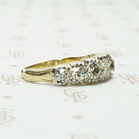 The Most Gorgeous Cushion Cut Diamond Band Ring