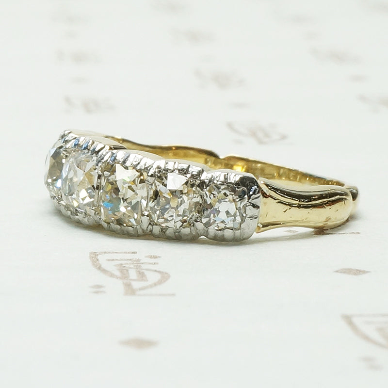The Most Gorgeous Cushion Cut Diamond Band Ring