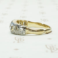 The Most Gorgeous Cushion Cut Diamond Band Ring