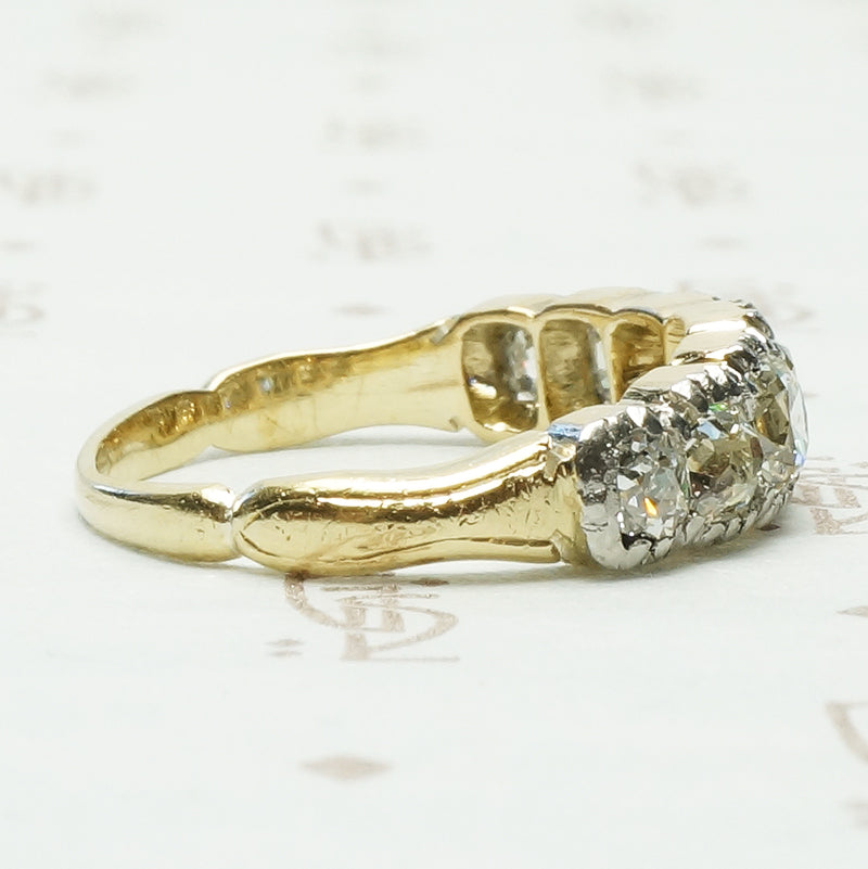 The Most Gorgeous Cushion Cut Diamond Band Ring
