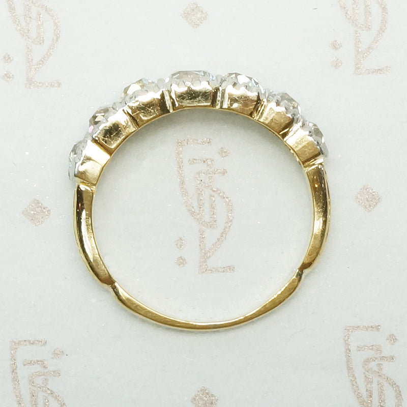 The Most Gorgeous Cushion Cut Diamond Band Ring