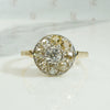 Chunky Old Mine Diamond Cluster
