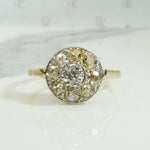 Chunky Old Mine Diamond Cluster