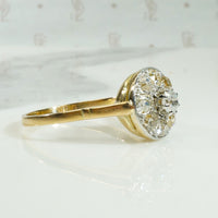 Chunky Old Mine Diamond Cluster