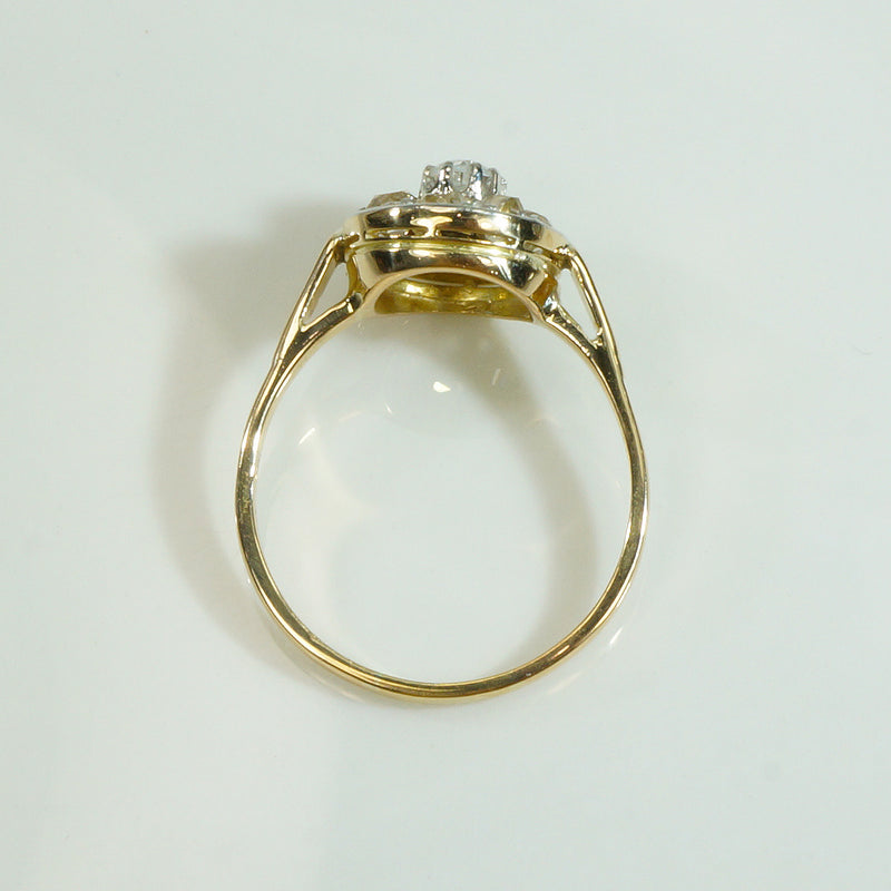 Chunky Old Mine Diamond Cluster