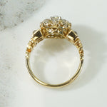 Superb 18k OMC Diamond Ring