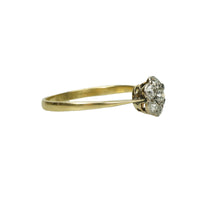 Old Mine Cut Diamond Cluster
