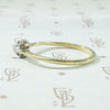 Platinum and 18k OMC Diamond Solitaire