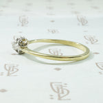 Platinum and 18k OMC Diamond Solitaire