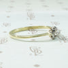 Platinum and 18k OMC Diamond Solitaire