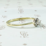Platinum and 18k OMC Diamond Solitaire