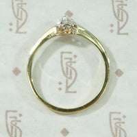 Platinum and 18k OMC Diamond Solitaire