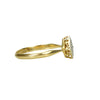 On Point Vintage Diamond Ring - Gem Set Love
